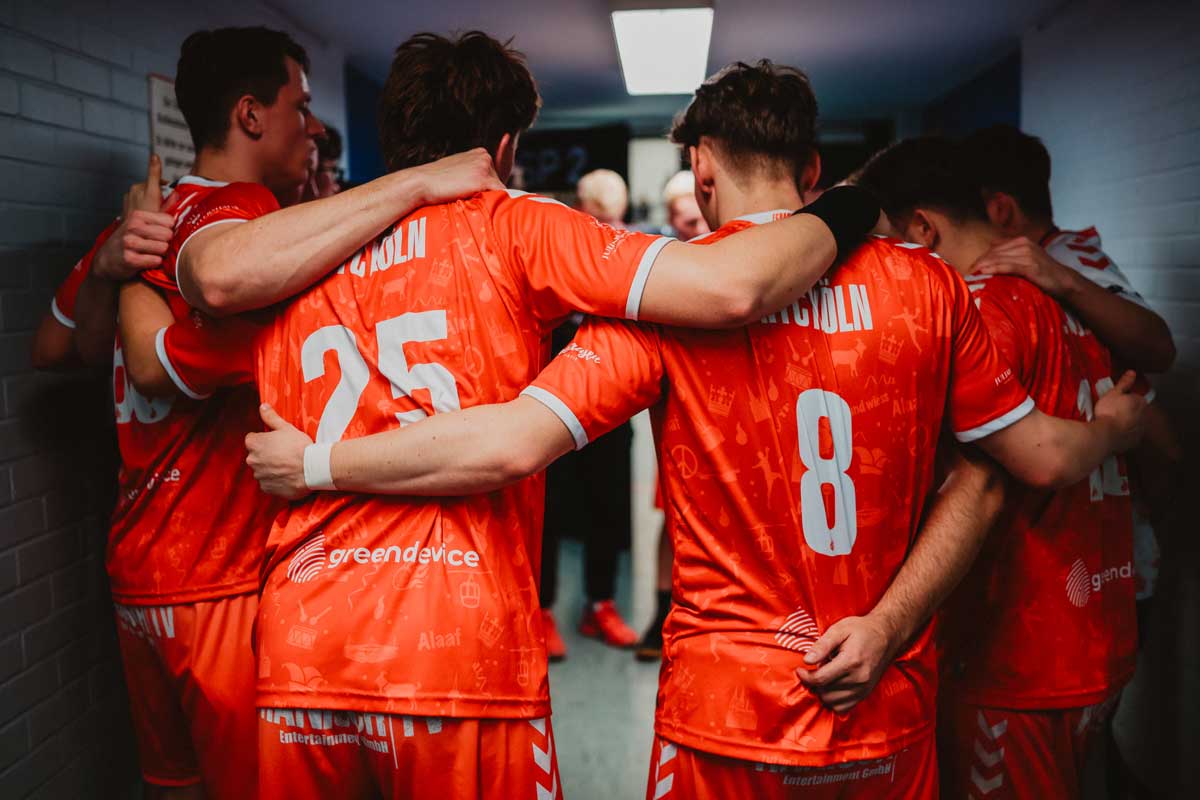 1. Herrenmannschaft gegen Pulheim Hornets